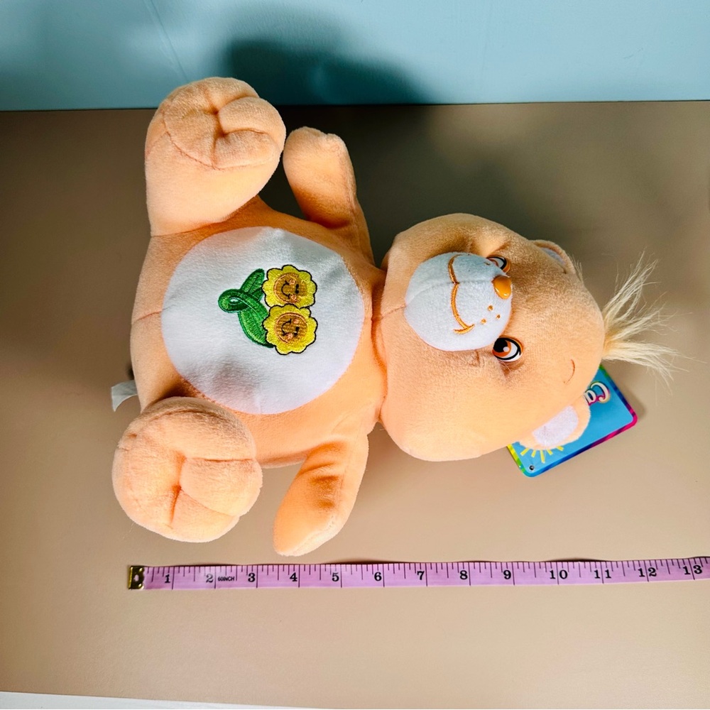 2003 Care Bears Friend Bear Flowers 10” Plush Stuffed Animal Tag - Picture 12 of 12